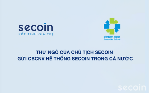 Thư ngỏ của Chủ Tịch Secoin Thương hiệu Quốc gia 2022-2024